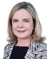 Foto oficial de Gleisi Hoffmann